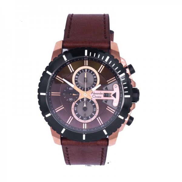 Alexandre Christie AC 6527 Rosegold Brown MCLBRBO